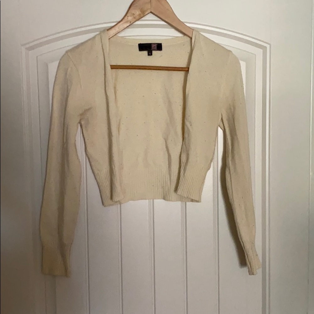 Cream cardigan